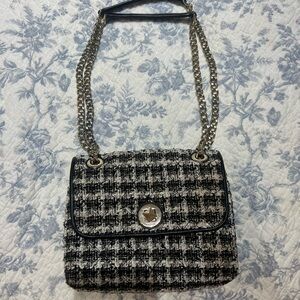 Natalia Medium Flap Shoulder Bag - Tweed